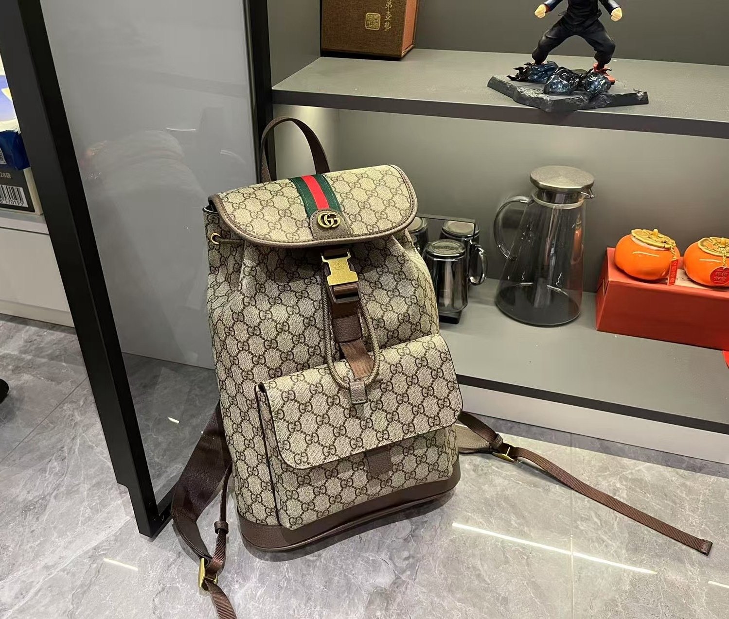 Gucci GG Ophidia Green Soft Fabric Edition 839109