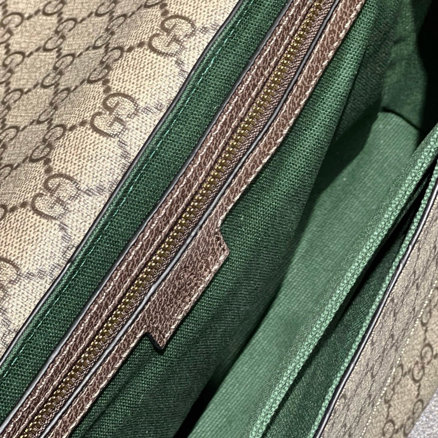Gucci Canvas Ophidia GG x20x8cm Green New Season 001300