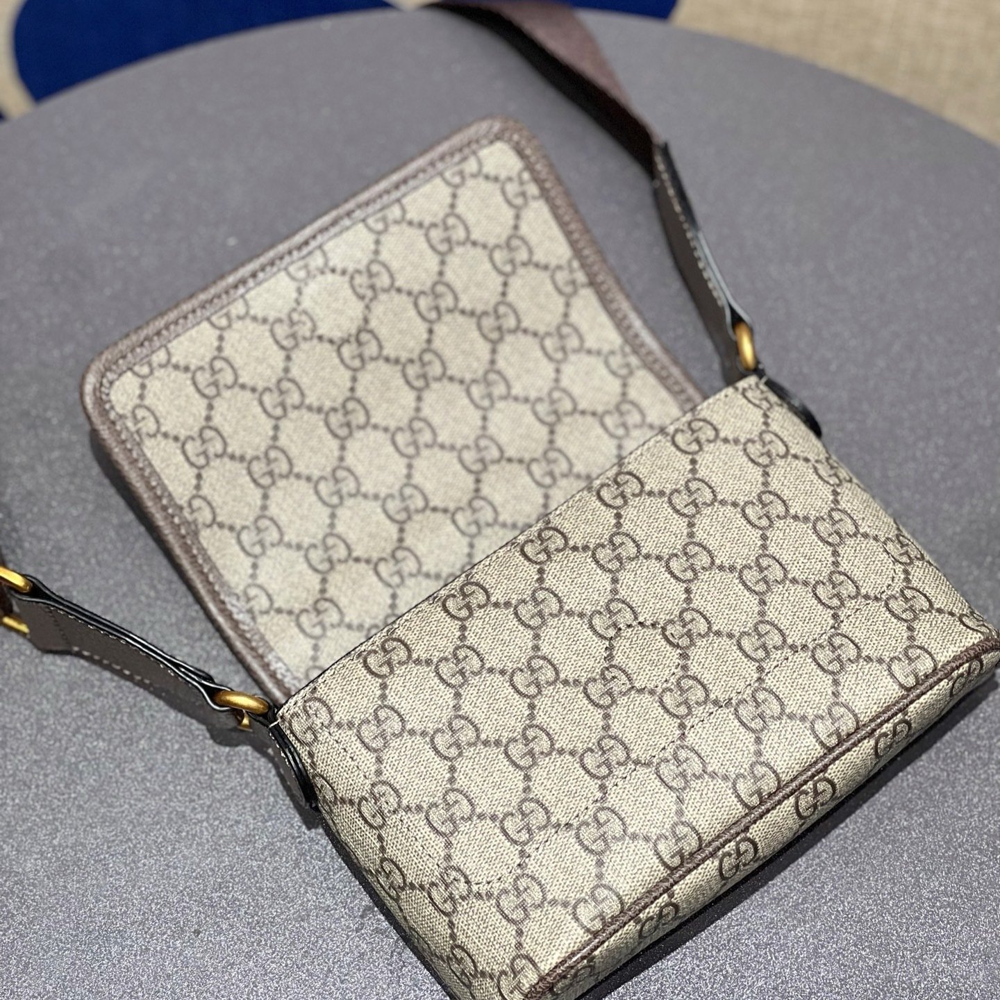 Gucci Canvas Ophidia GG x12x5cm Green Soft Finish Edition 001280