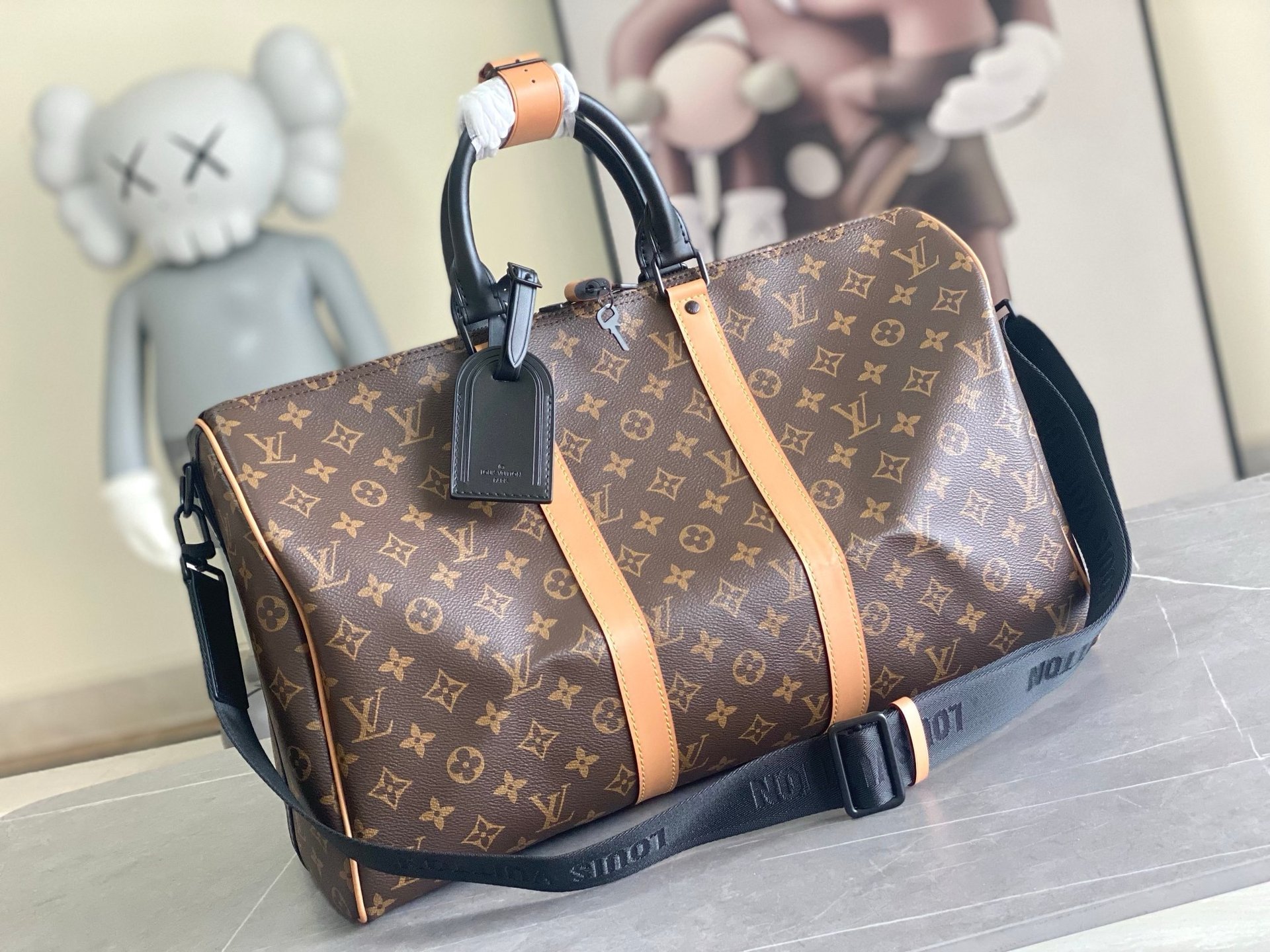 Louis Vuitton N46703 Keepall Damier Travel Bag 001590