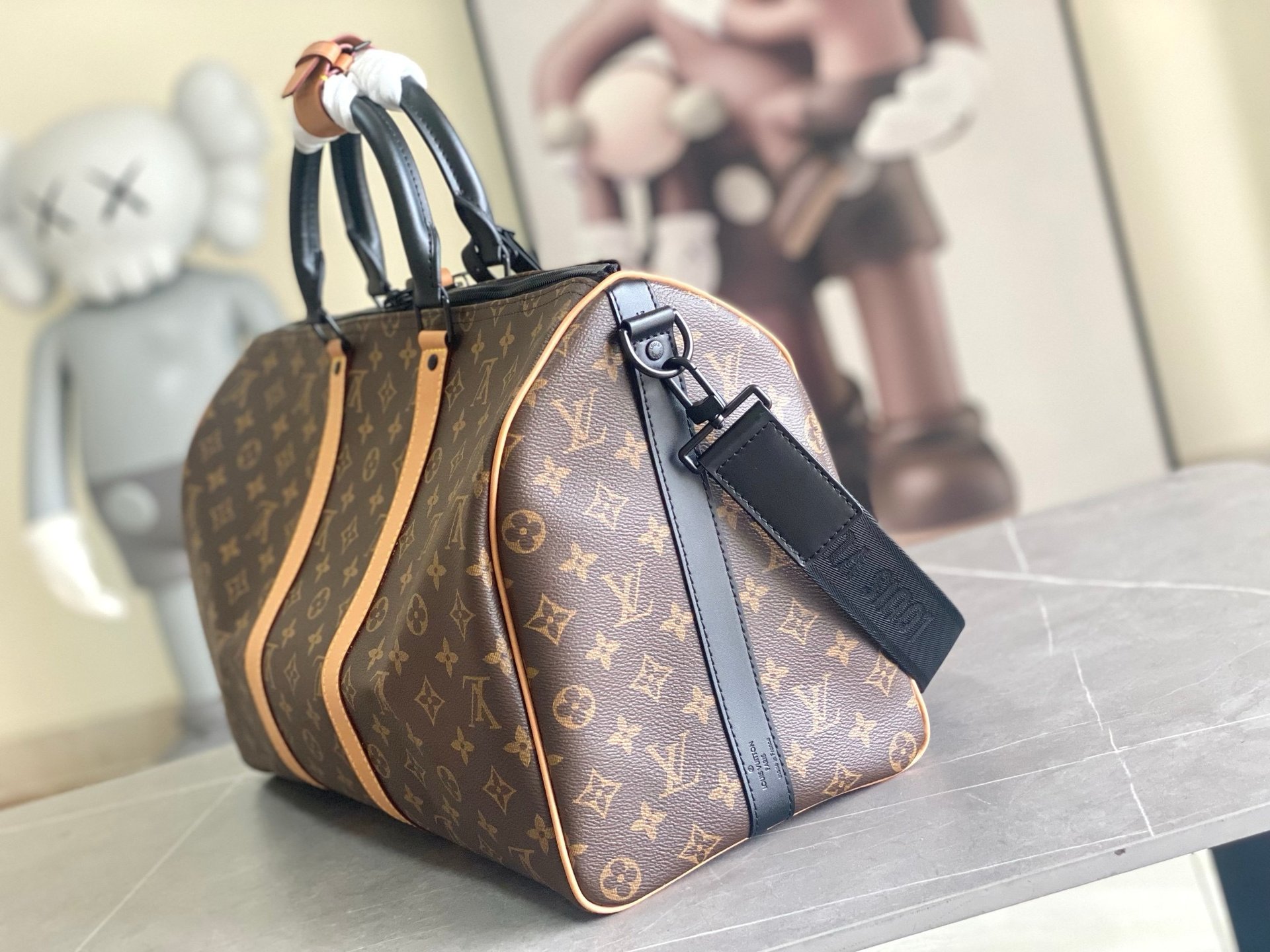 Louis Vuitton N46703 Keepall Damier Travel Bag 001590