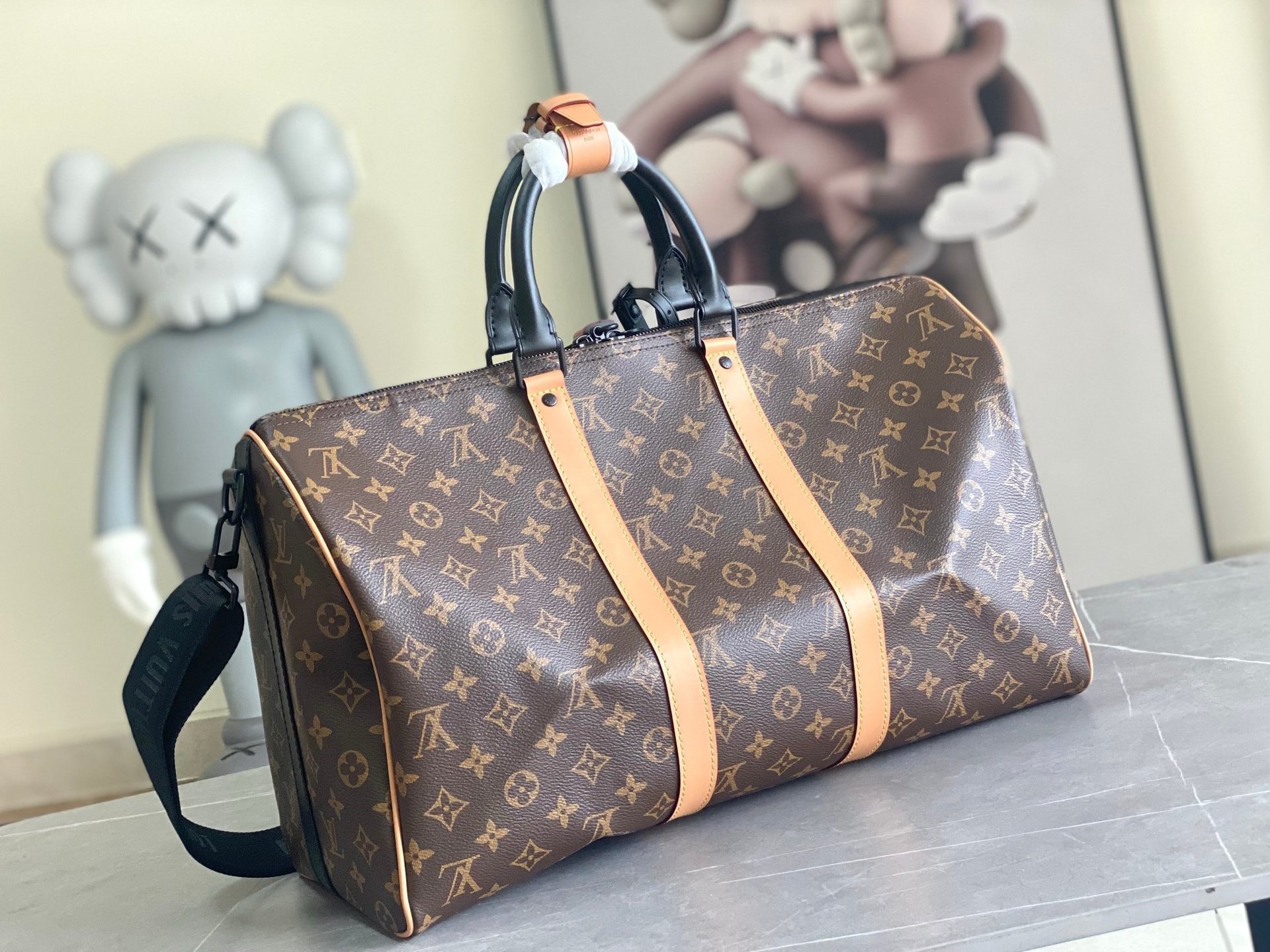 Louis Vuitton N46703 Keepall Damier Travel Bag 001590