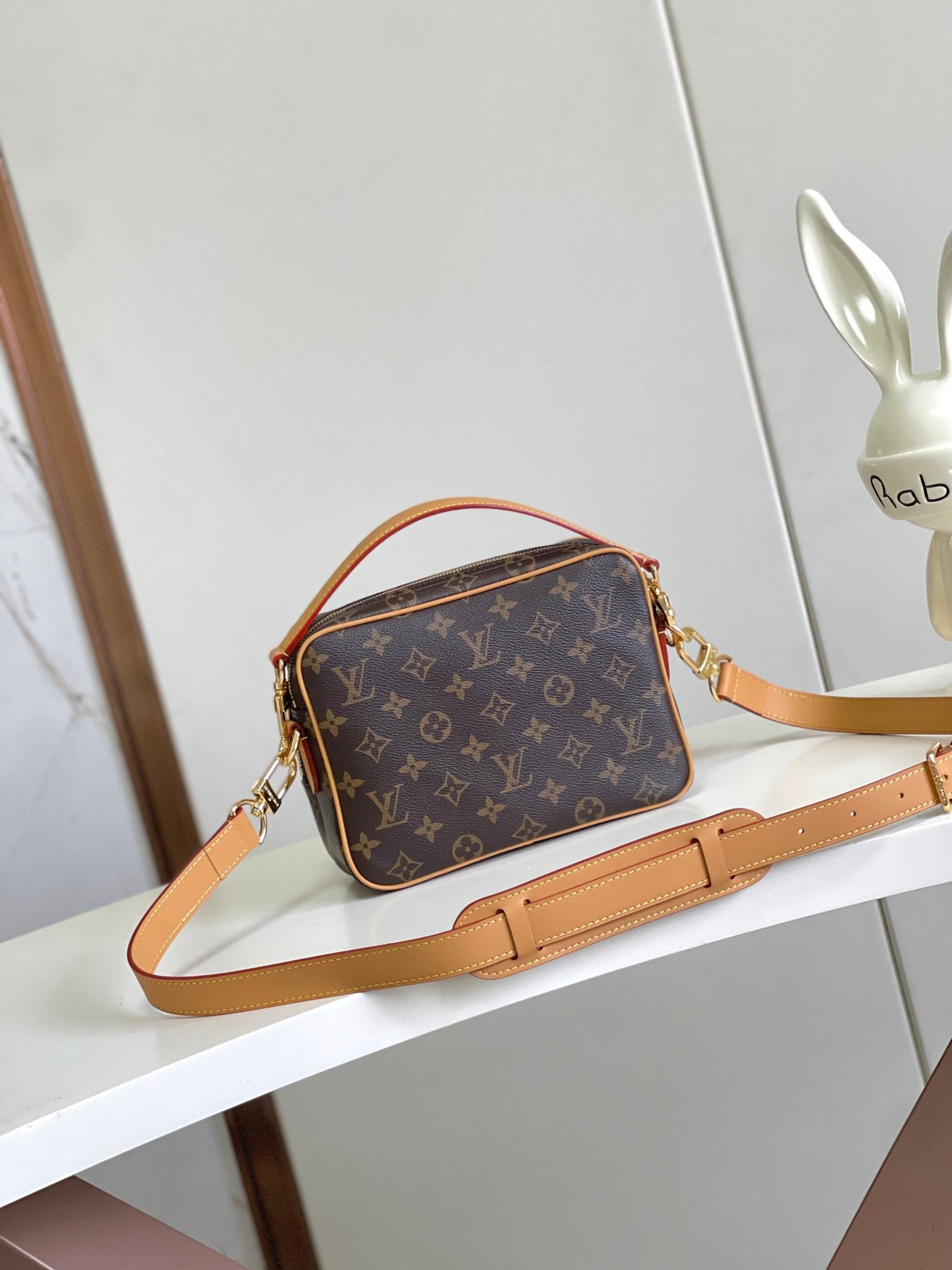 Louis Vuitton Canvas M14016 Nil Monogram Top Handle Bag 001750