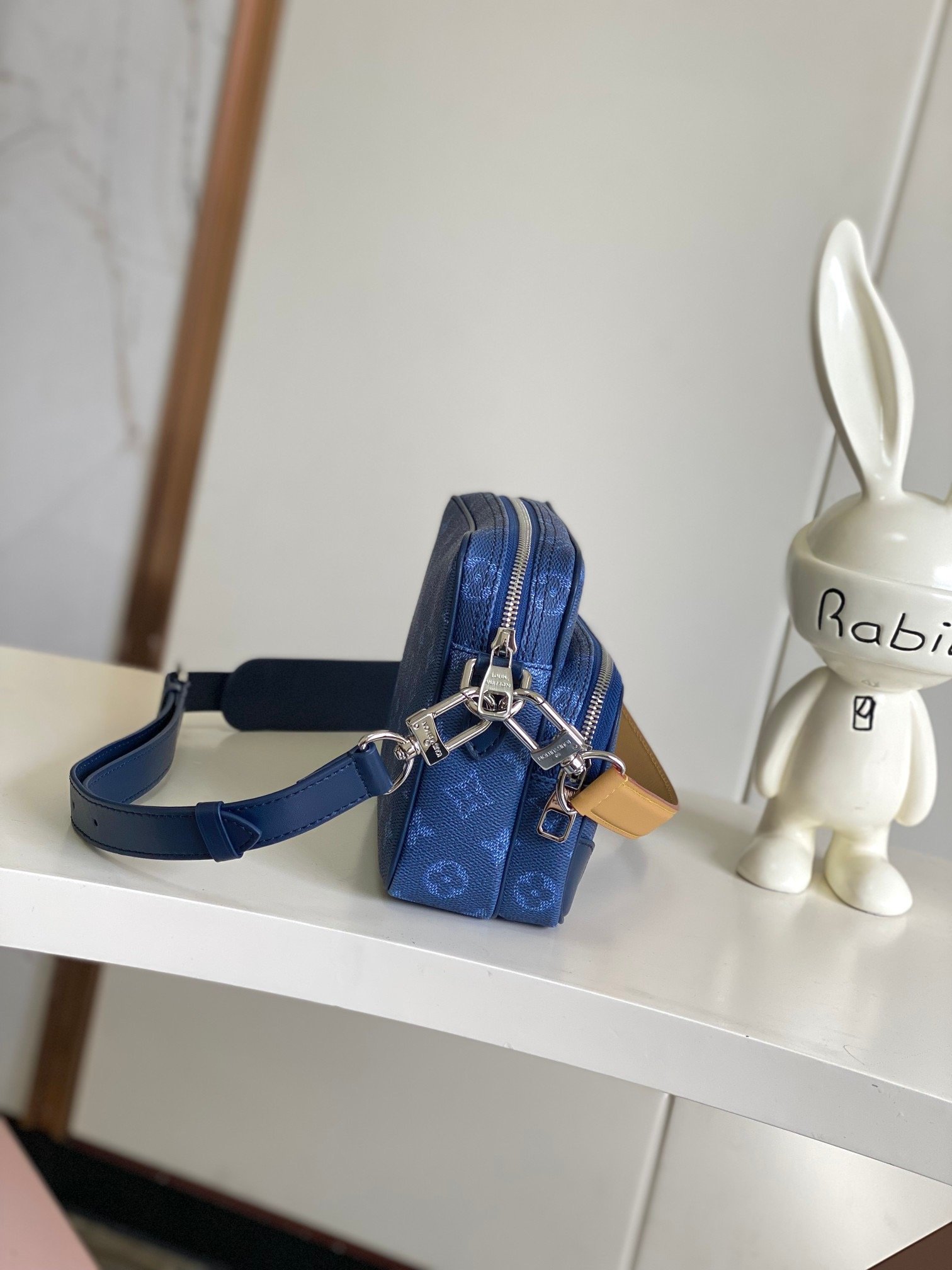Louis Vuitton Canvas M26823 M27232 Nil Blue Messenger Bag 001750