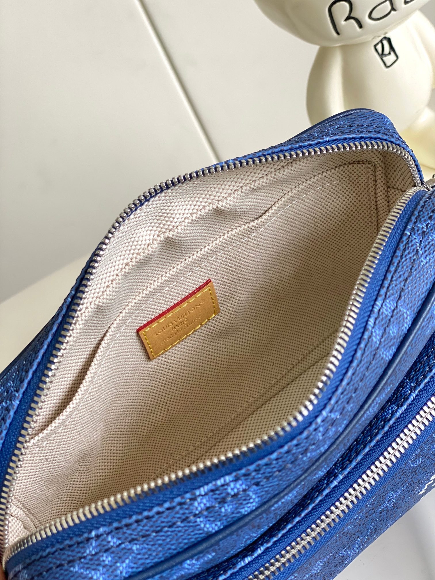 Louis Vuitton Canvas M26823 M27232 Nil Blue Messenger Bag 001750
