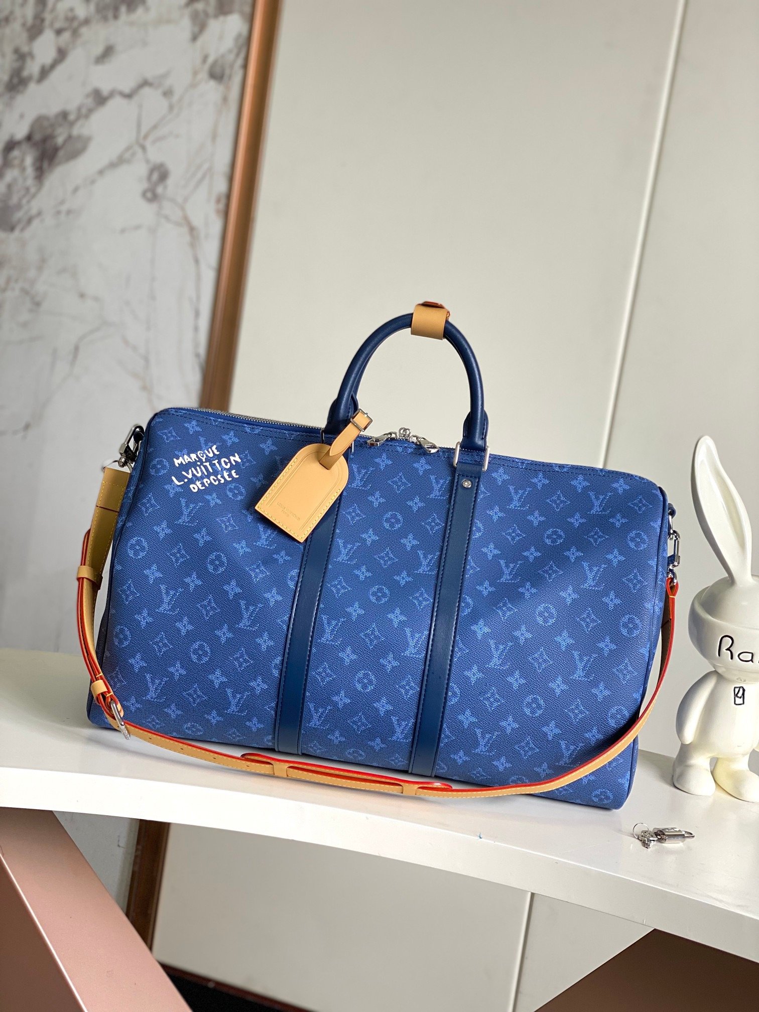 Louis Vuitton M26864 M26845 c01 Blue Top Handle Bag 001870