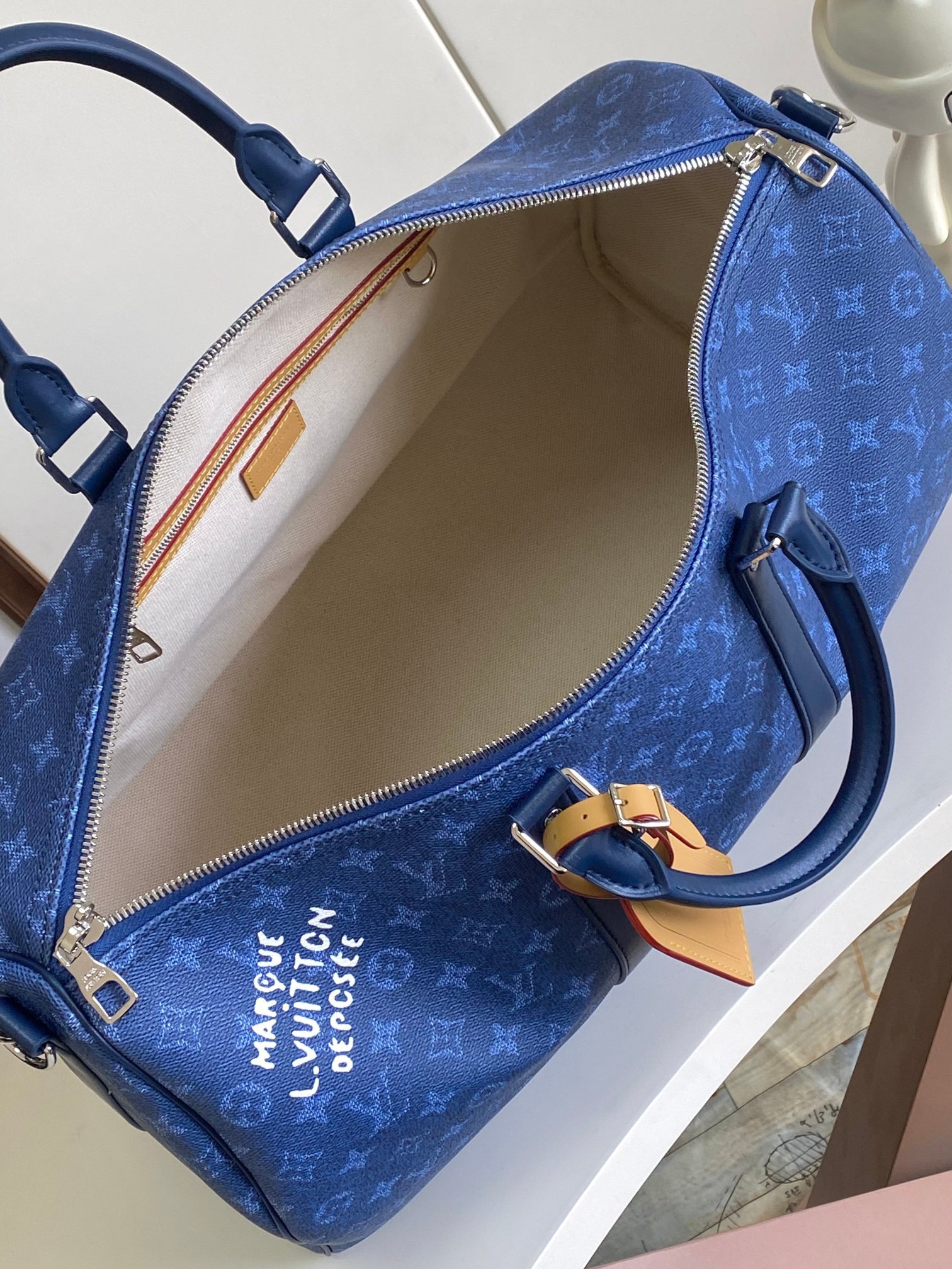 Louis Vuitton M26864 M26845 c01 Blue Top Handle Bag 001870