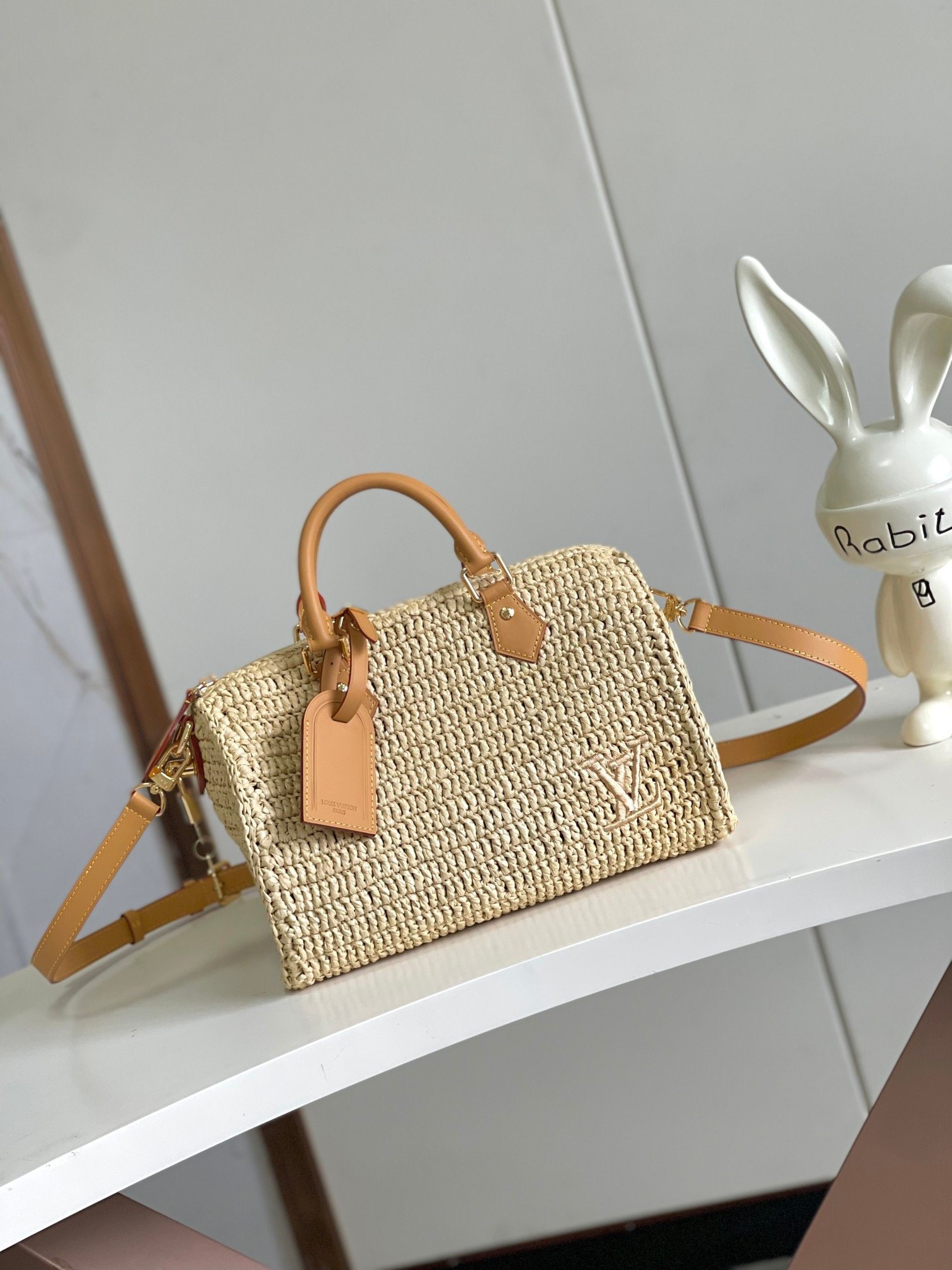 Louis Vuitton Vintage SPEEDY BANDOULI RE Top Handle Bag 001980