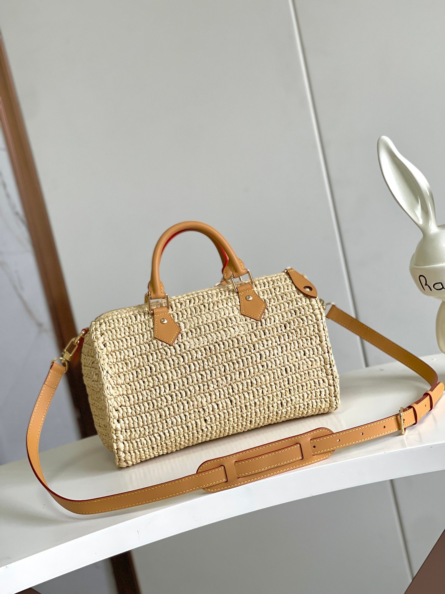 Louis Vuitton Vintage SPEEDY BANDOULI RE Top Handle Bag 001980