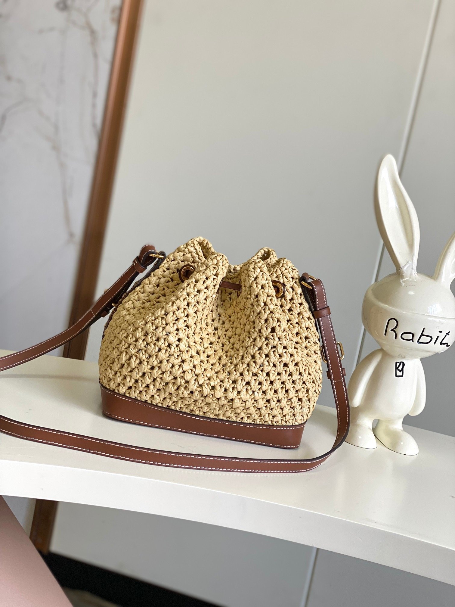 Louis Vuitton M24722 Noe BB Brown Bucket Bag 001790