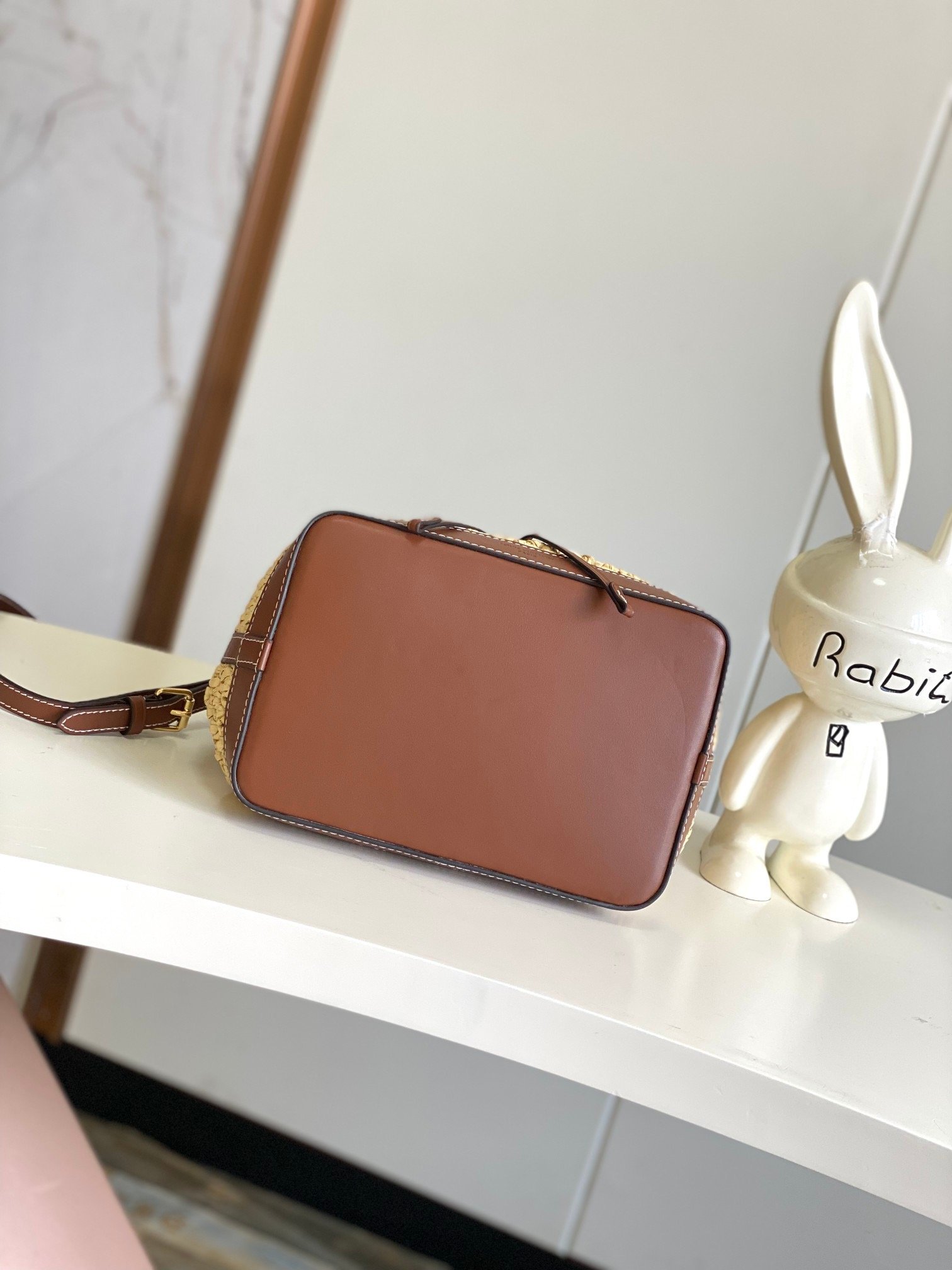 Louis Vuitton M24722 Noe BB Brown Bucket Bag 001790