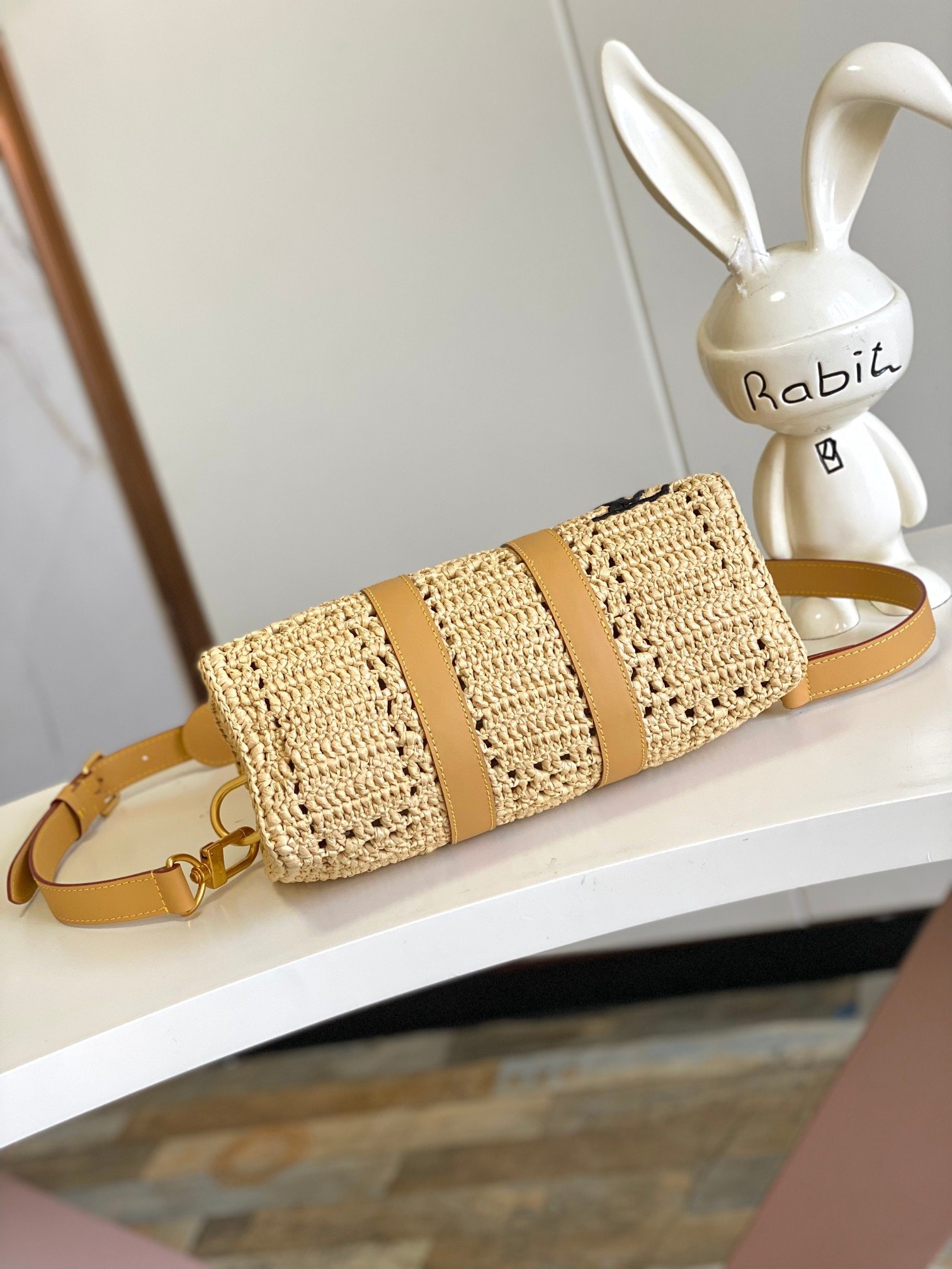 Louis Vuitton Keepall Bandouli re Top Handle Bag 001890
