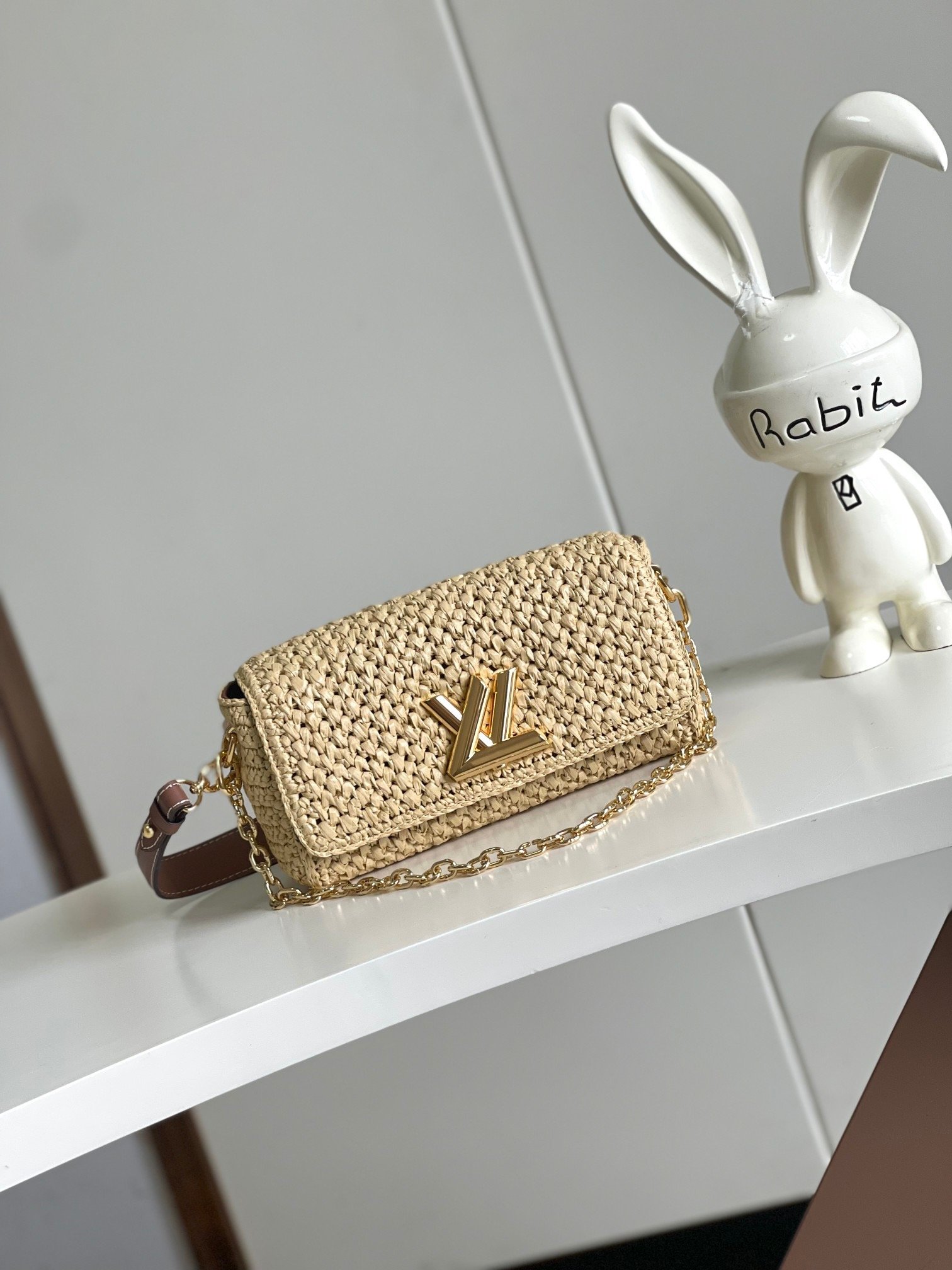 Louis Vuitton M25030 Twist x9x13cm Brown Backpack 001890