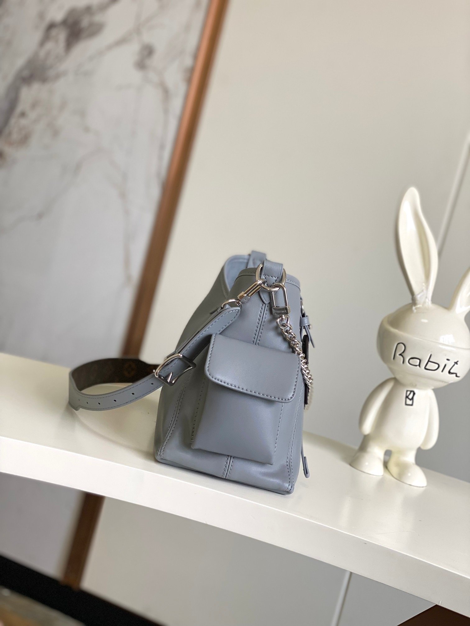 Louis Vuitton M12579 M24861 CarryAll Small Gray Top Handle Bag 001790