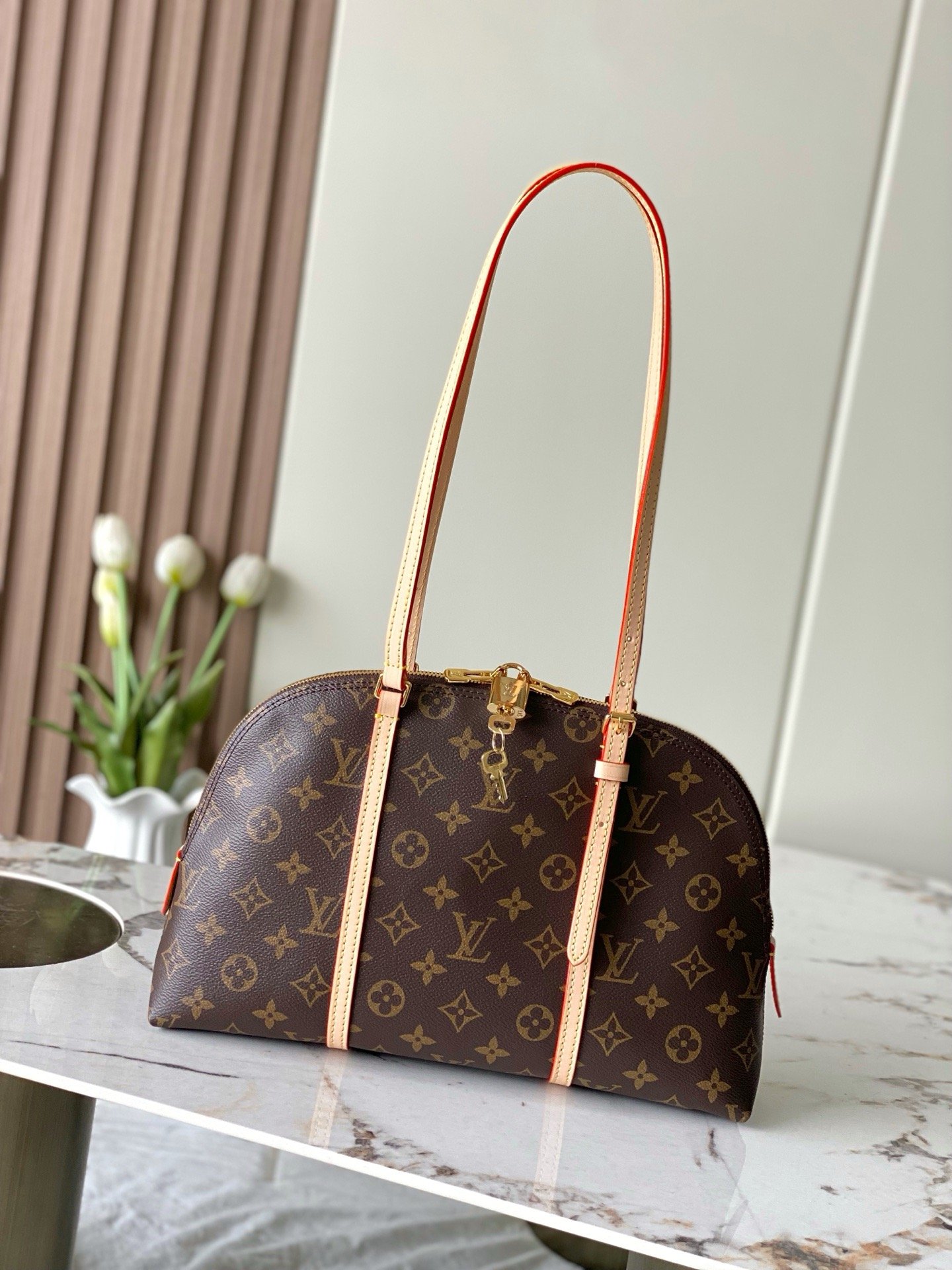 Louis Vuitton Canvas M28951 c01 Squire Large Top Handle Bag M28951