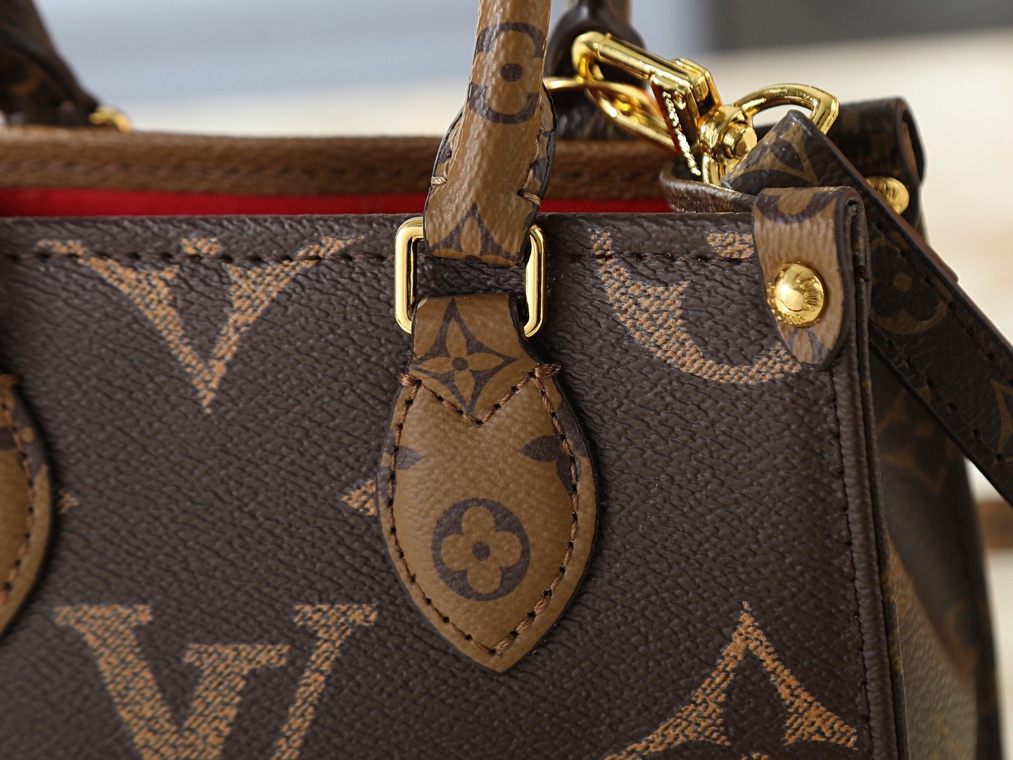 Louis Vuitton Canvas M46839 M44571 OnTheGo Tote Bag 001240