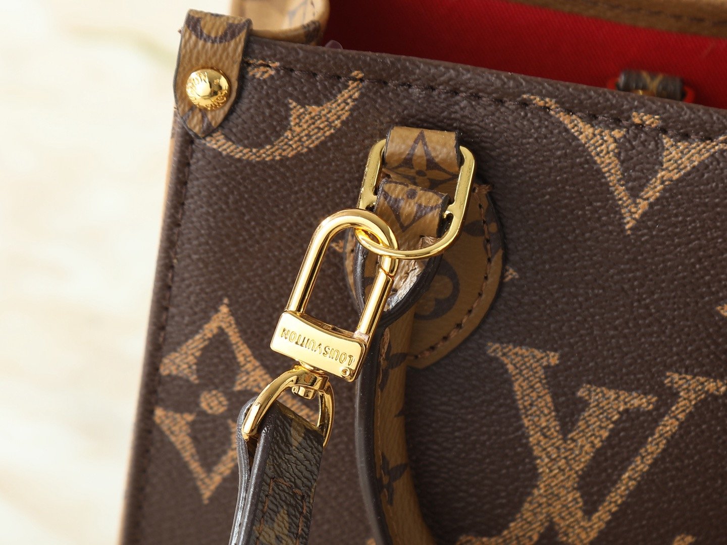 Louis Vuitton Canvas M46839 M44571 OnTheGo Tote Bag 001240