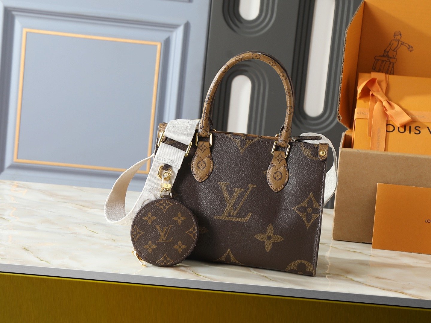 Louis Vuitton Canvas M46373 M45038 M44571 Small Top Handle Bag 001260
