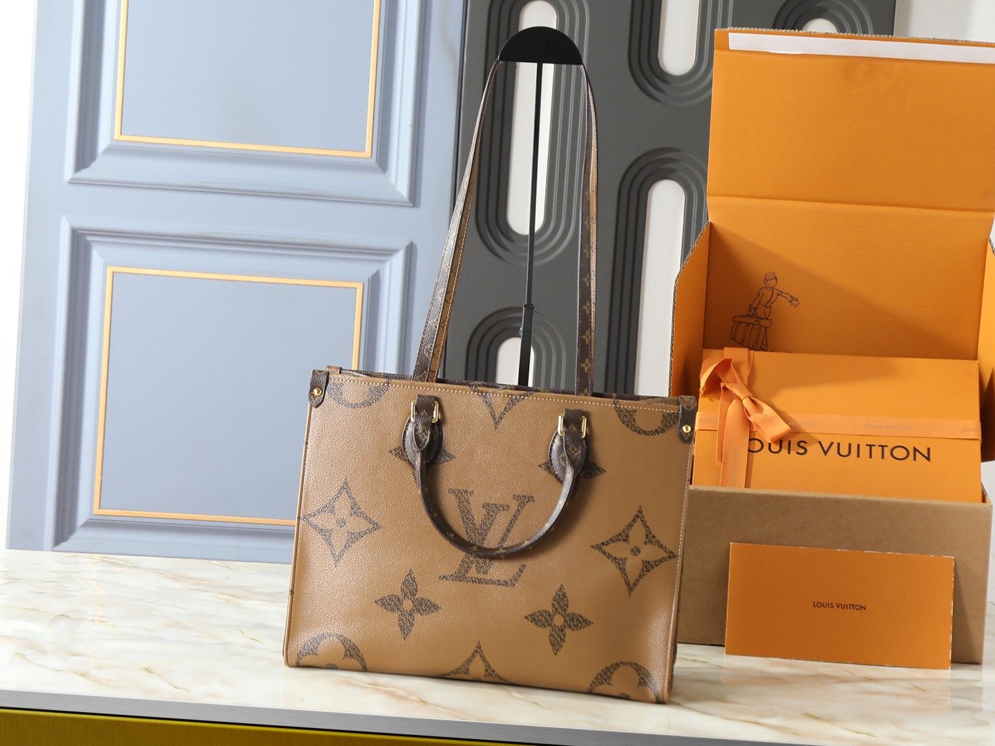 Louis Vuitton Canvas M45039 M44576 M45321 Medium Top Handle Bag 001250