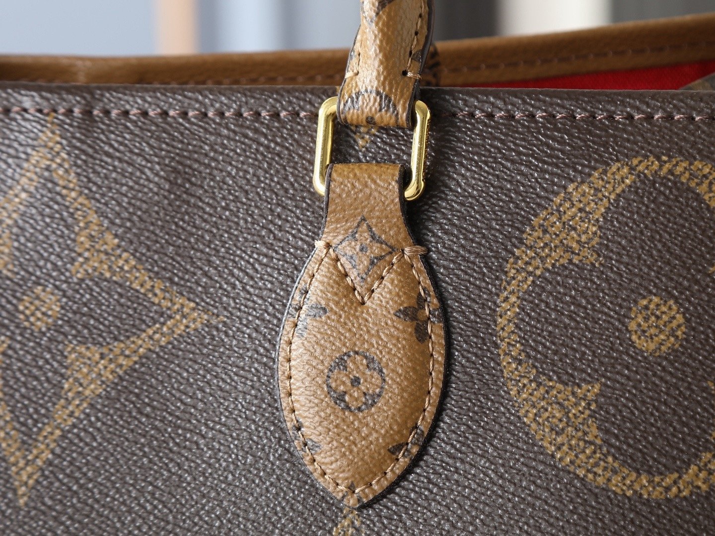 Louis Vuitton Canvas M45320 M45321 M45039 Large Top Handle Bag 001260