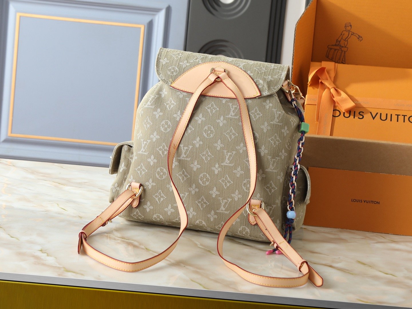 Louis Vuitton M27330 Denim Rendez-Vous Bag 001340