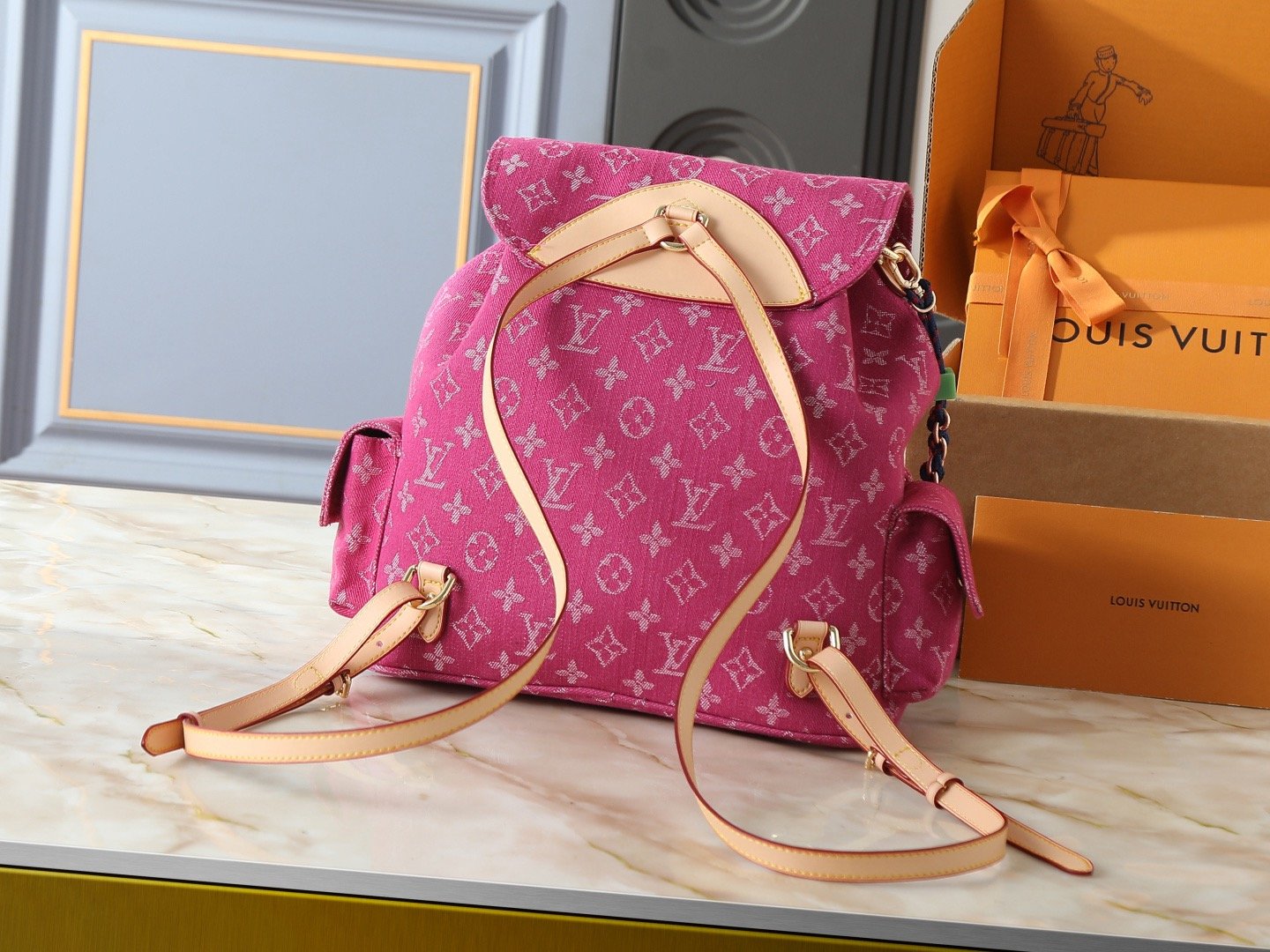 Louis Vuitton M27330 Denim Rendez-Vous Bag 001340