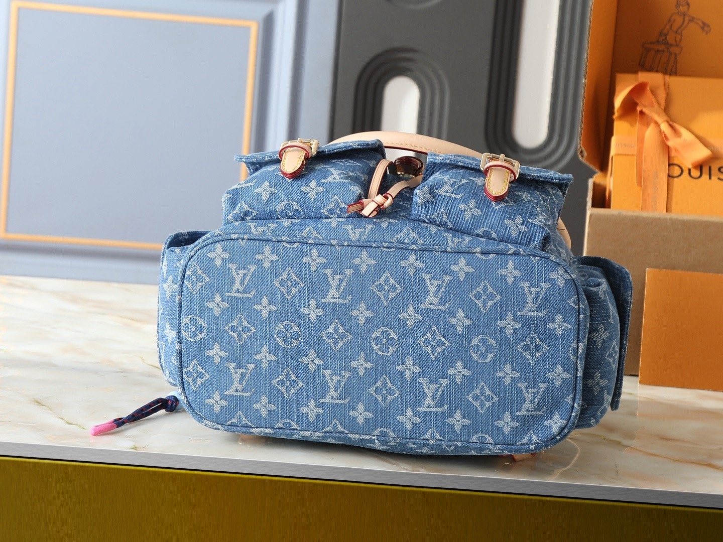 Louis Vuitton M27330 Denim Rendez-Vous Bag 001340