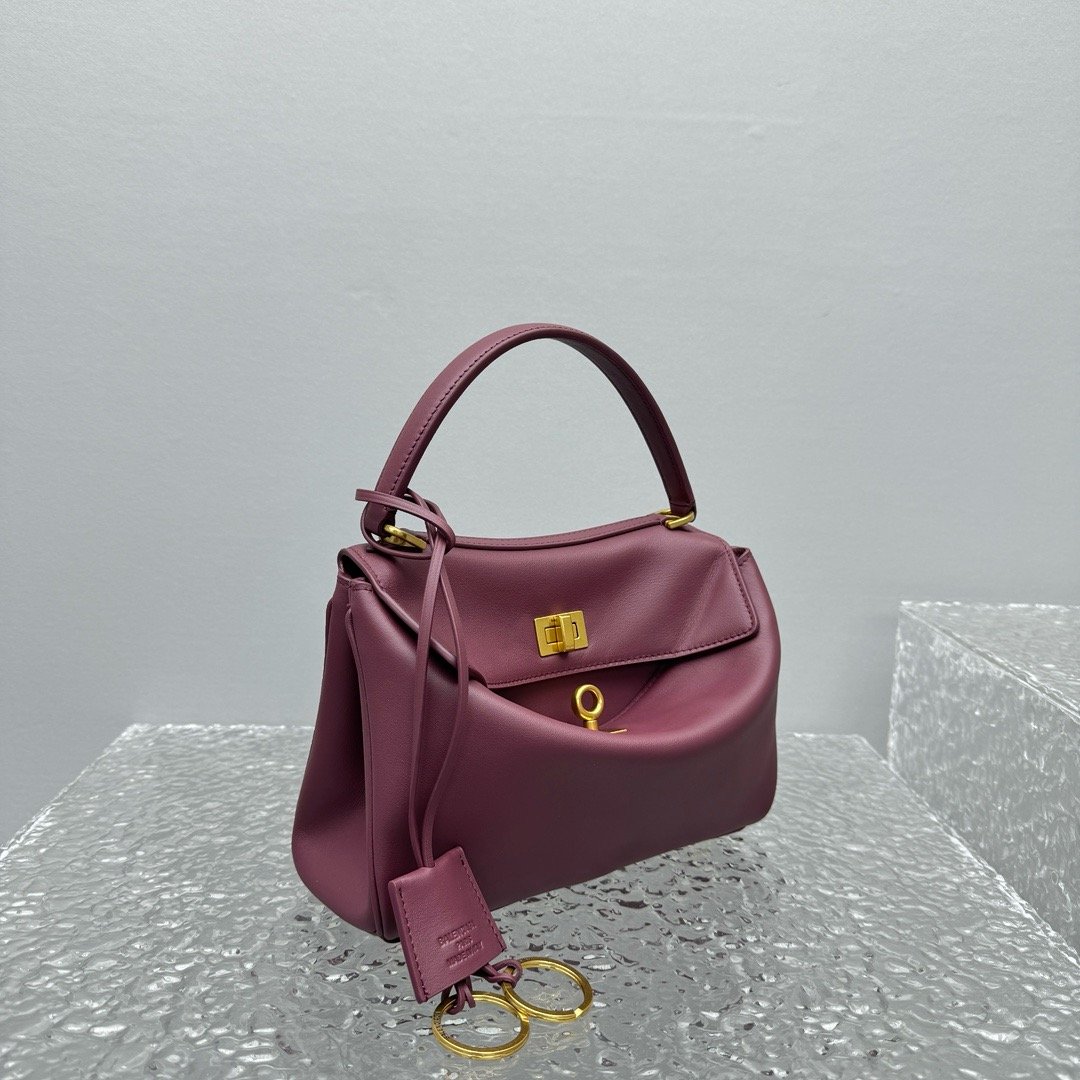 Balenciaga cmC168898 Mini Black Top Handle Bag-1 92866
