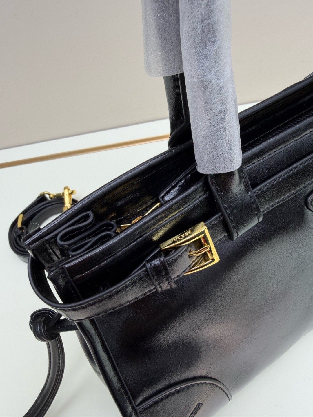 Prada Vintage LuxSoft Small Top Handle Bag 66238