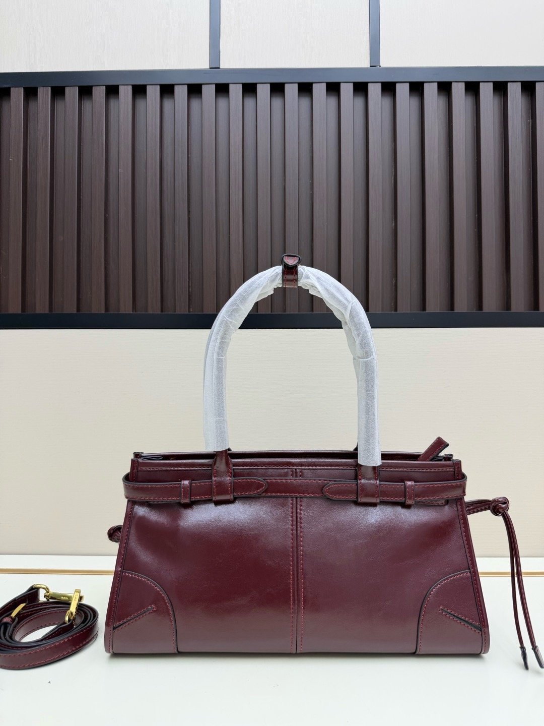 Prada Vintage LuxSoft Small Top Handle Bag 66238