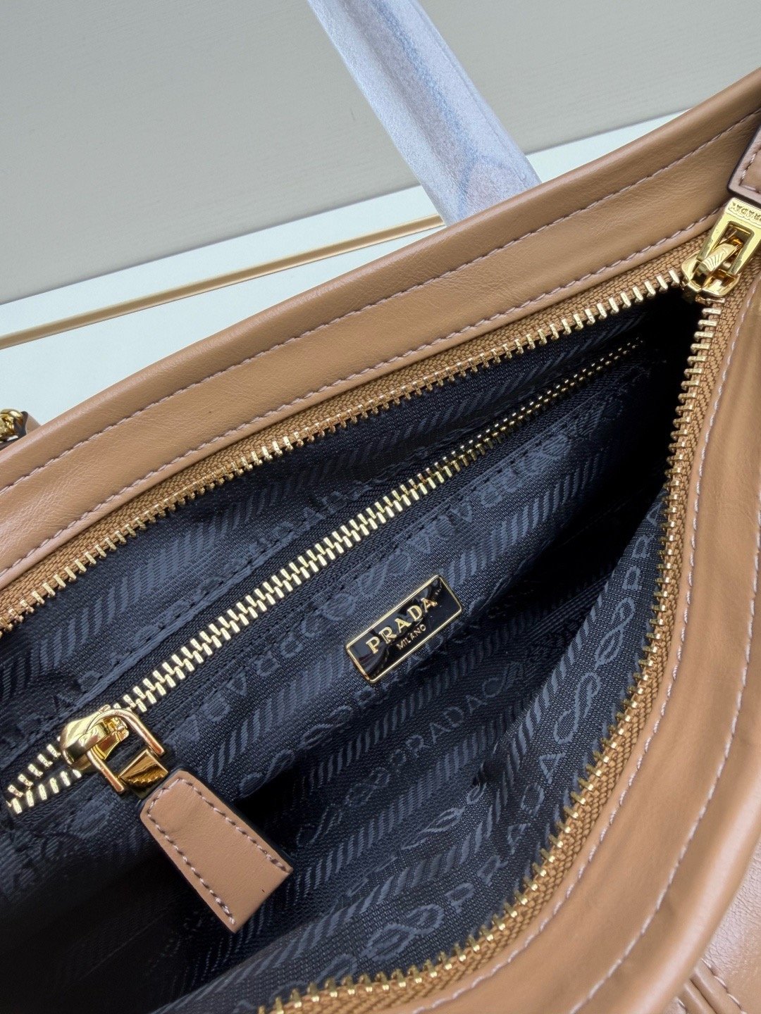 Prada Vintage LuxSoft Small Top Handle Bag 66238