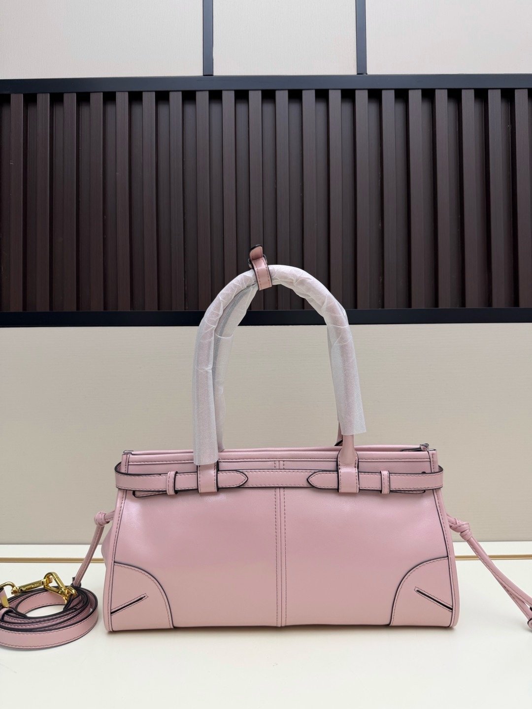 Prada Vintage LuxSoft Small Top Handle Bag 66238