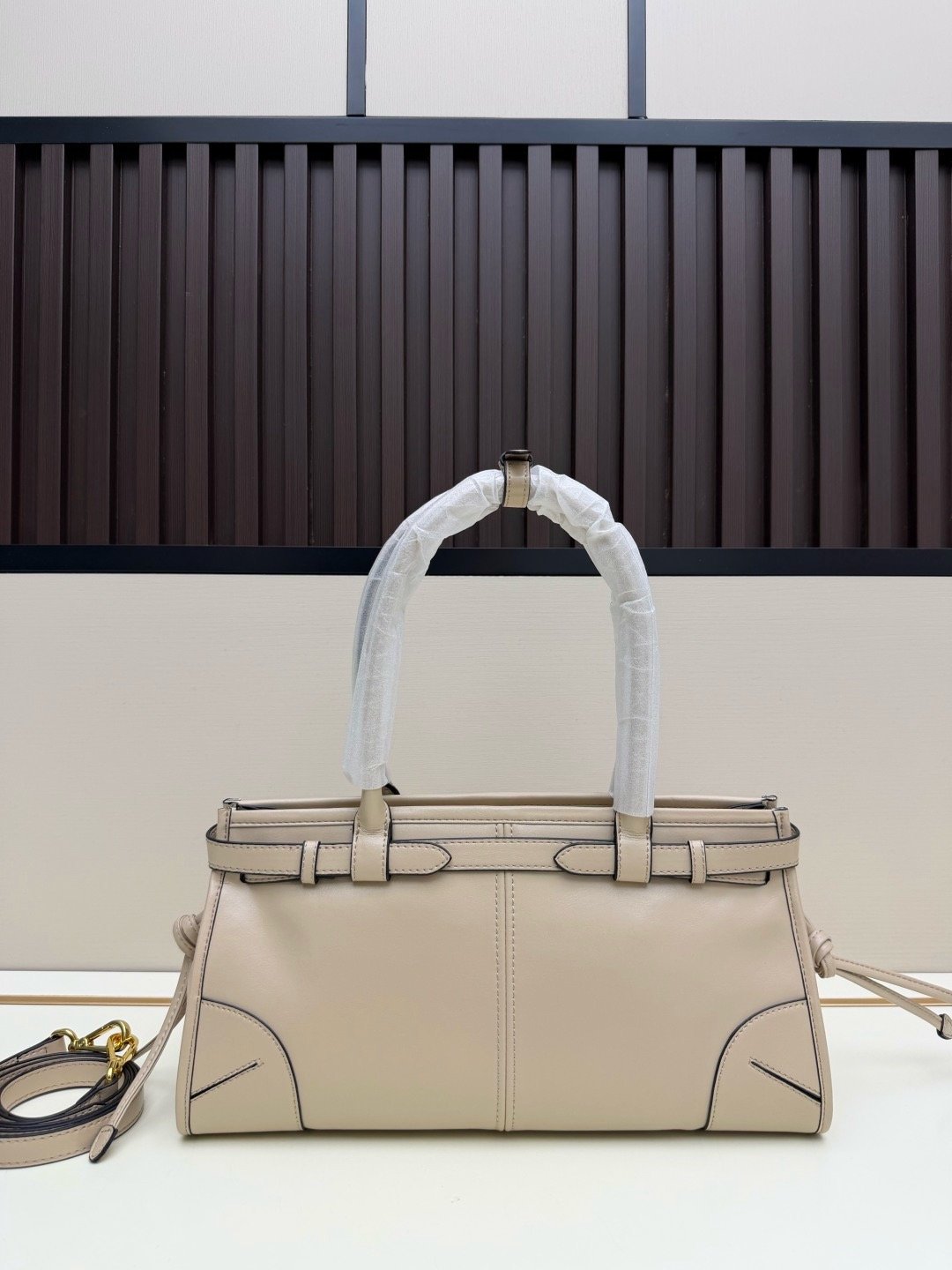 Prada Vintage LuxSoft Small Top Handle Bag 66238