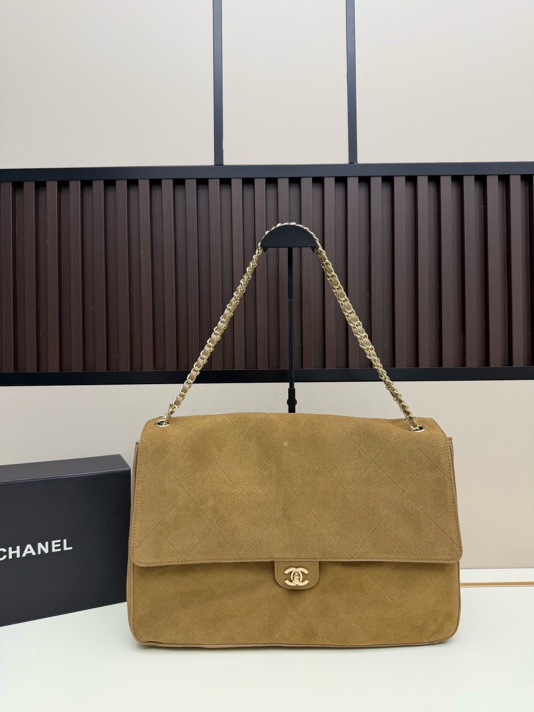 Chanel Vintage ss Matthieu Blazy Gold Chain Bag 1A047