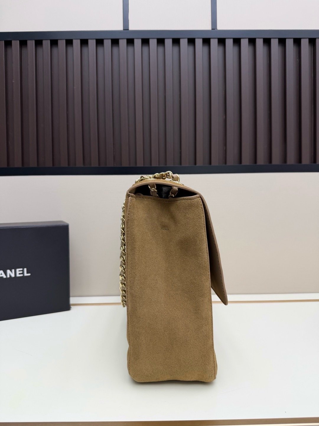 Chanel Vintage ss Matthieu Blazy Gold Chain Bag 1A047