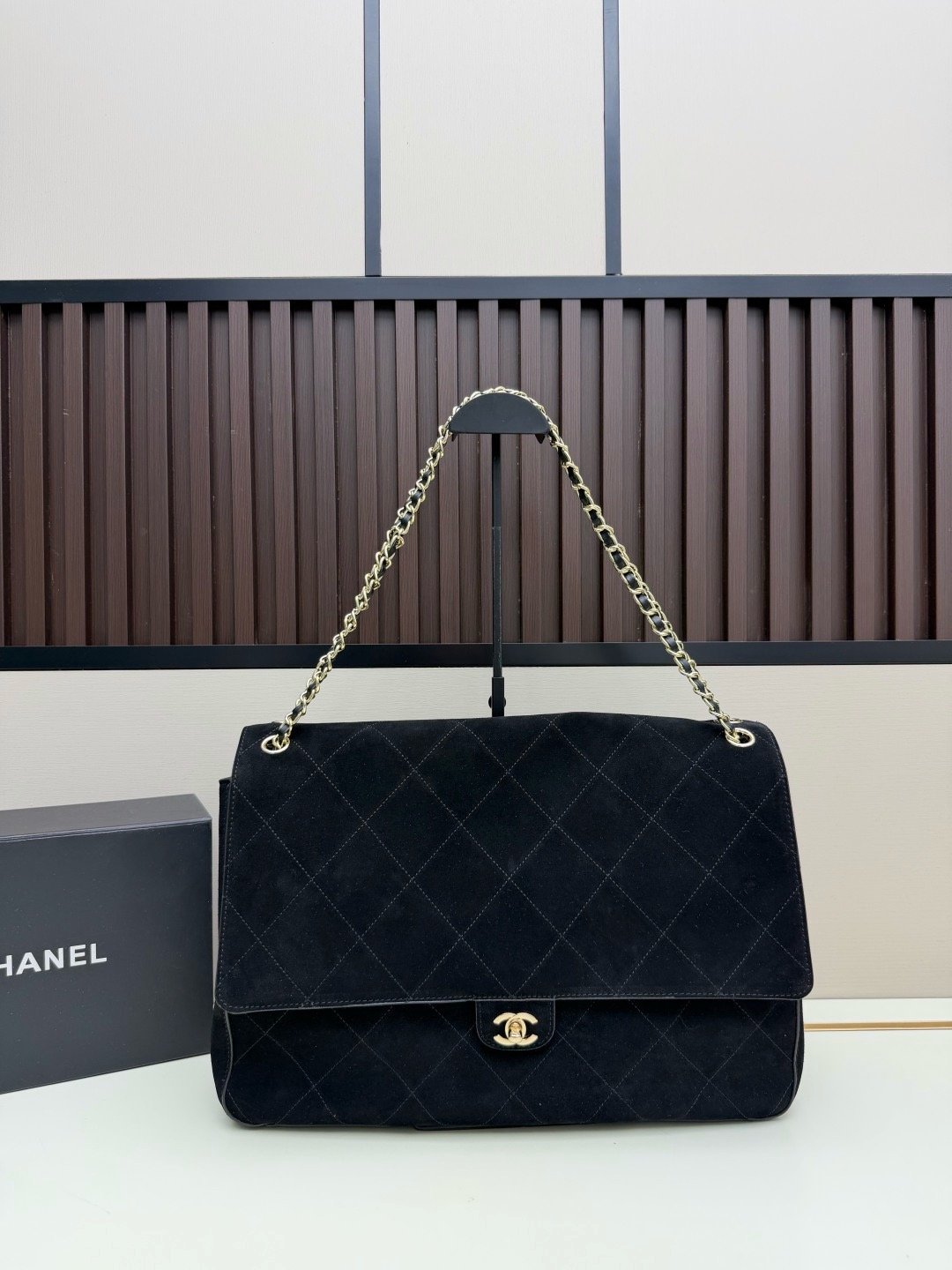Chanel Vintage ss Matthieu Blazy Gold Chain Bag 1A047