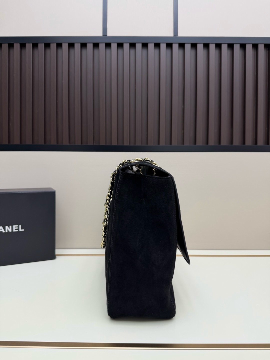 Chanel Vintage ss Matthieu Blazy Gold Chain Bag 1A047