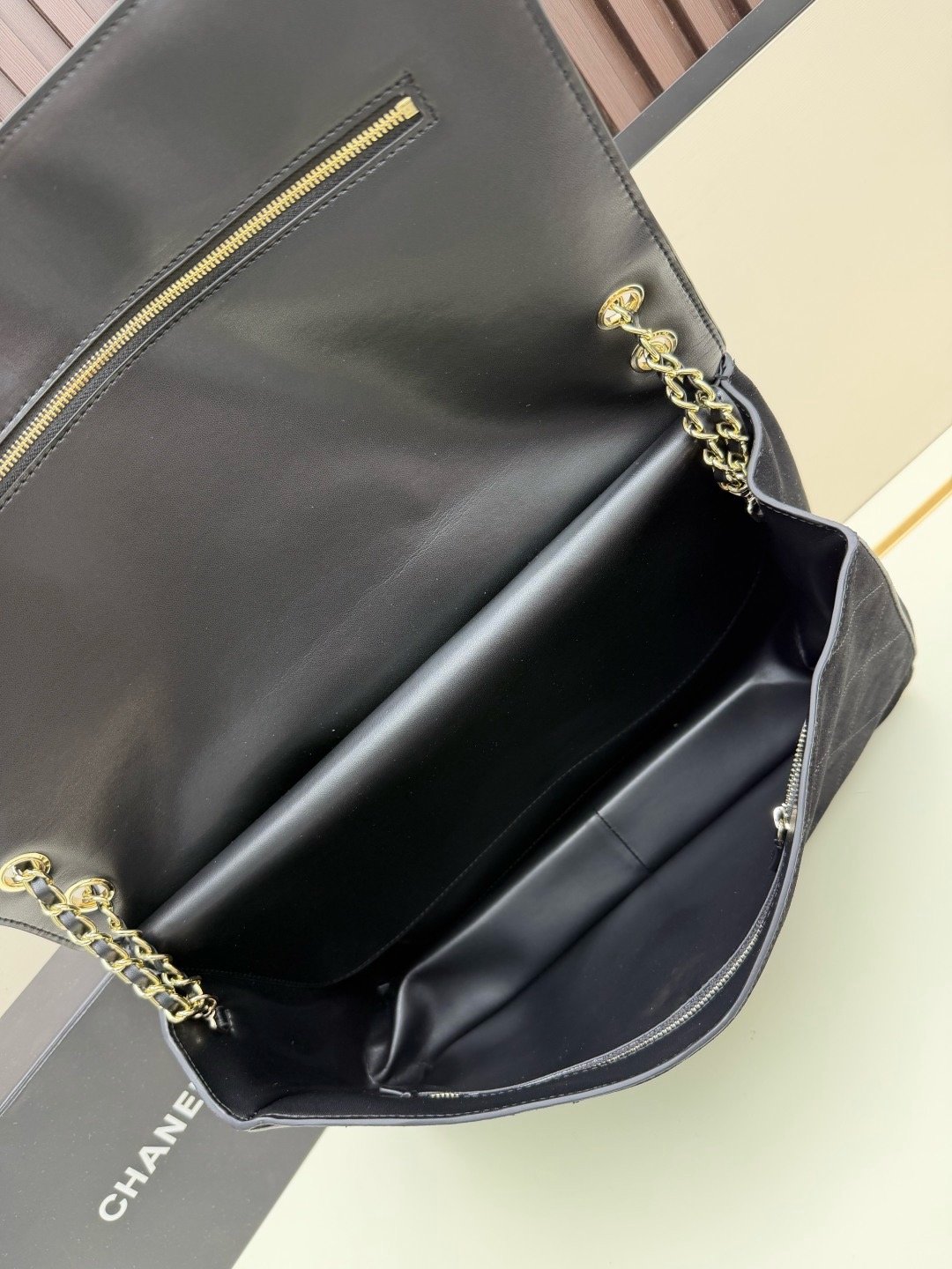 Chanel Vintage ss Matthieu Blazy Gold Chain Bag 1A047