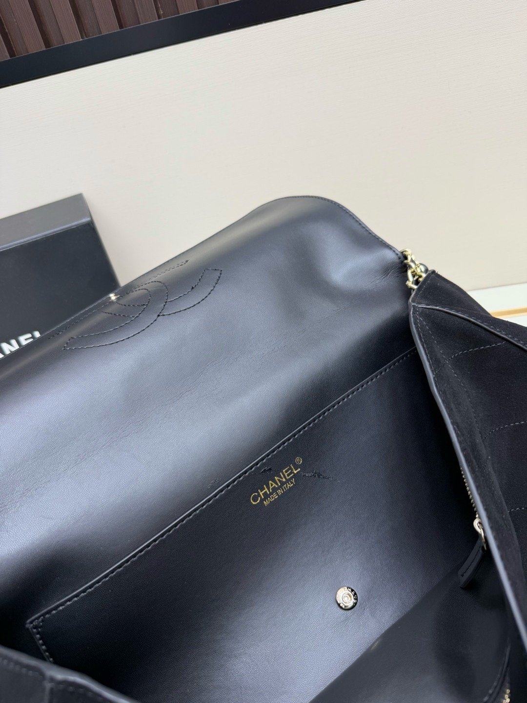 Chanel Vintage ss Matthieu Blazy Gold Chain Bag 1A047