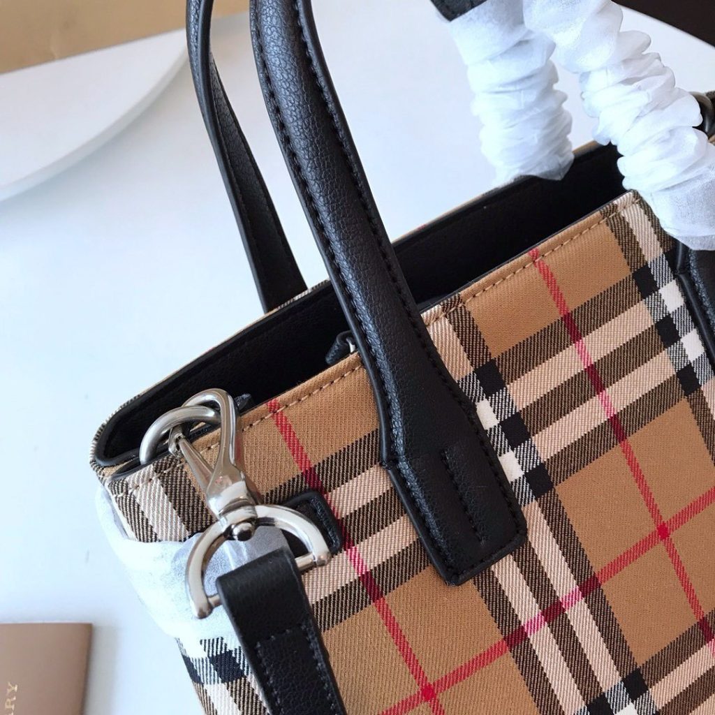 Burberry Vintage BURBERRYB Top Handle Bag 001380