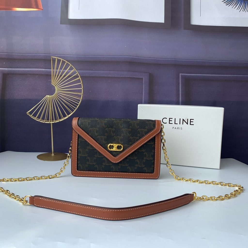 Celine C11688 PVC CM-13CM-4CM Shoulder Crossbody BagWomen's Bag-1 C11688