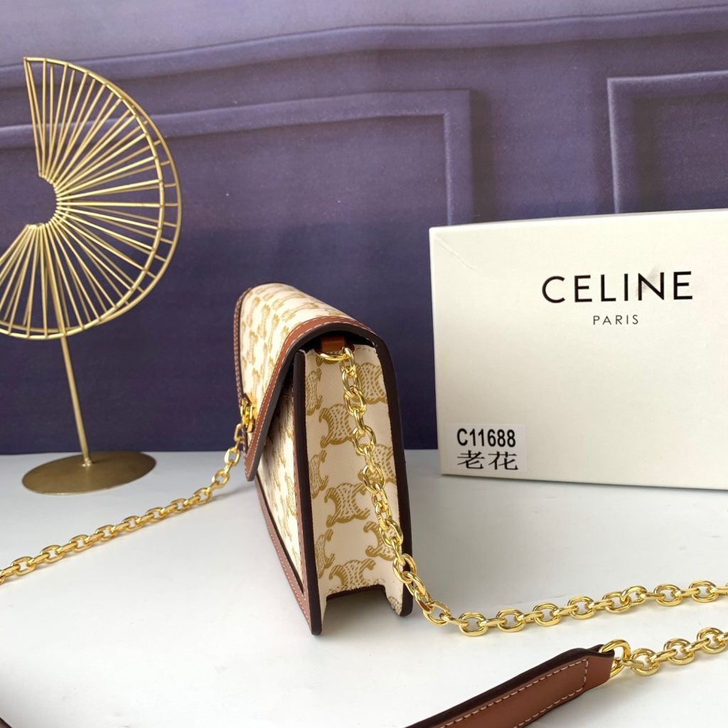 Celine C11688 PVC CM-13CM-4CM Shoulder Crossbody BagWomen’s Bag C11688