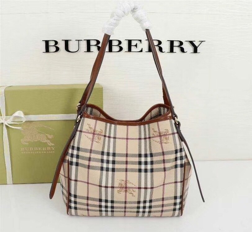Burberry PVC Black Bag 22583