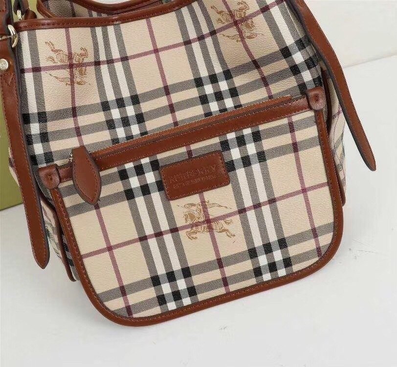 Burberry PVC Black Bag 22583