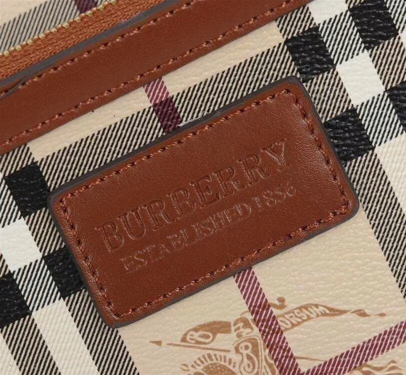 Burberry PVC Black Bag 22583