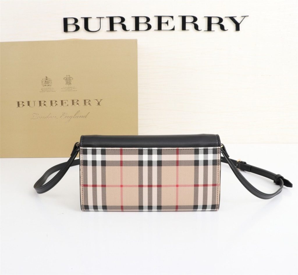 Burberry Black Top Handle Bag 001320