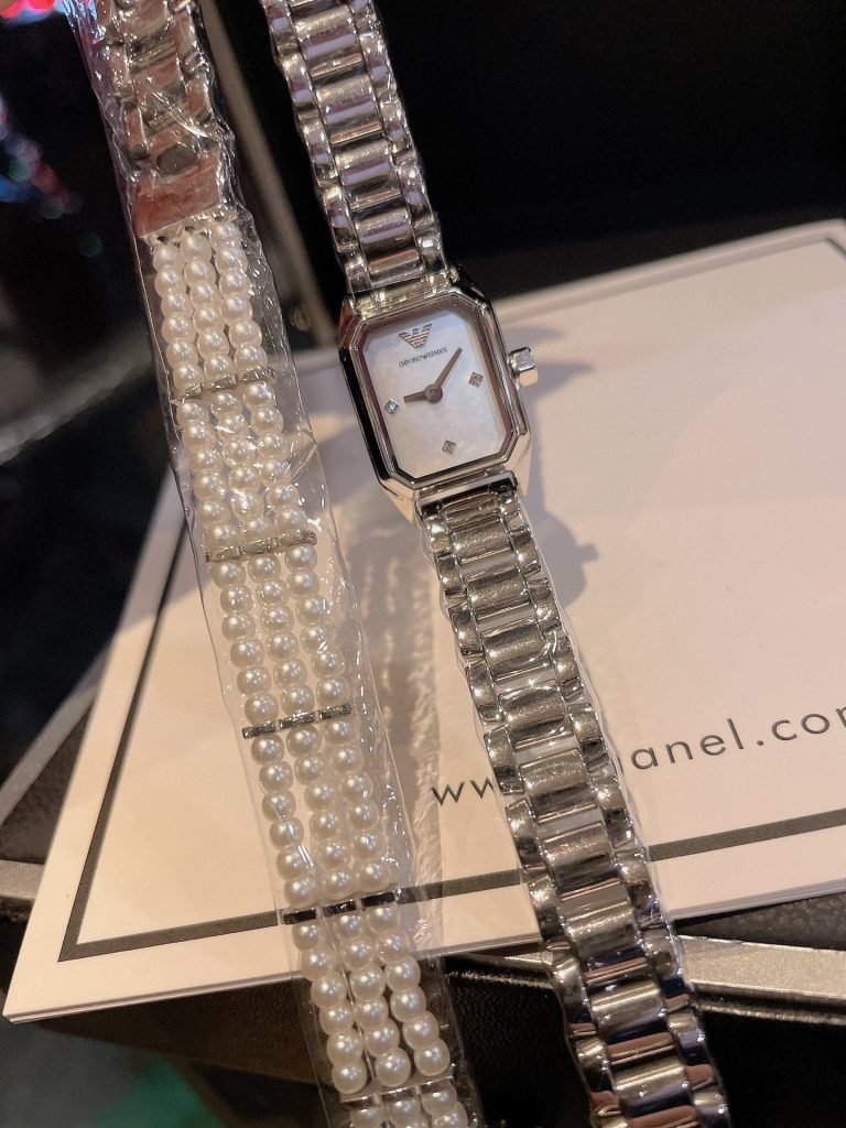 Armani THE Armani Suit Womens AR11323 Square Small Dial