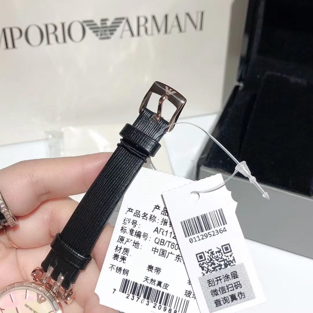 Armani THE Emporio Armani Watch Womens Babys Breath Womens