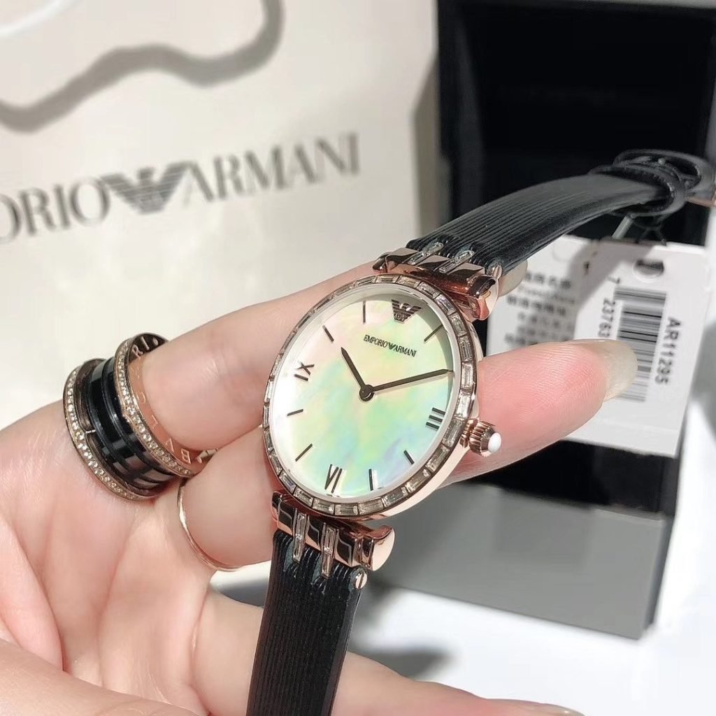 Armani THE Emporio Armani Watch Womens Babys Breath Womens