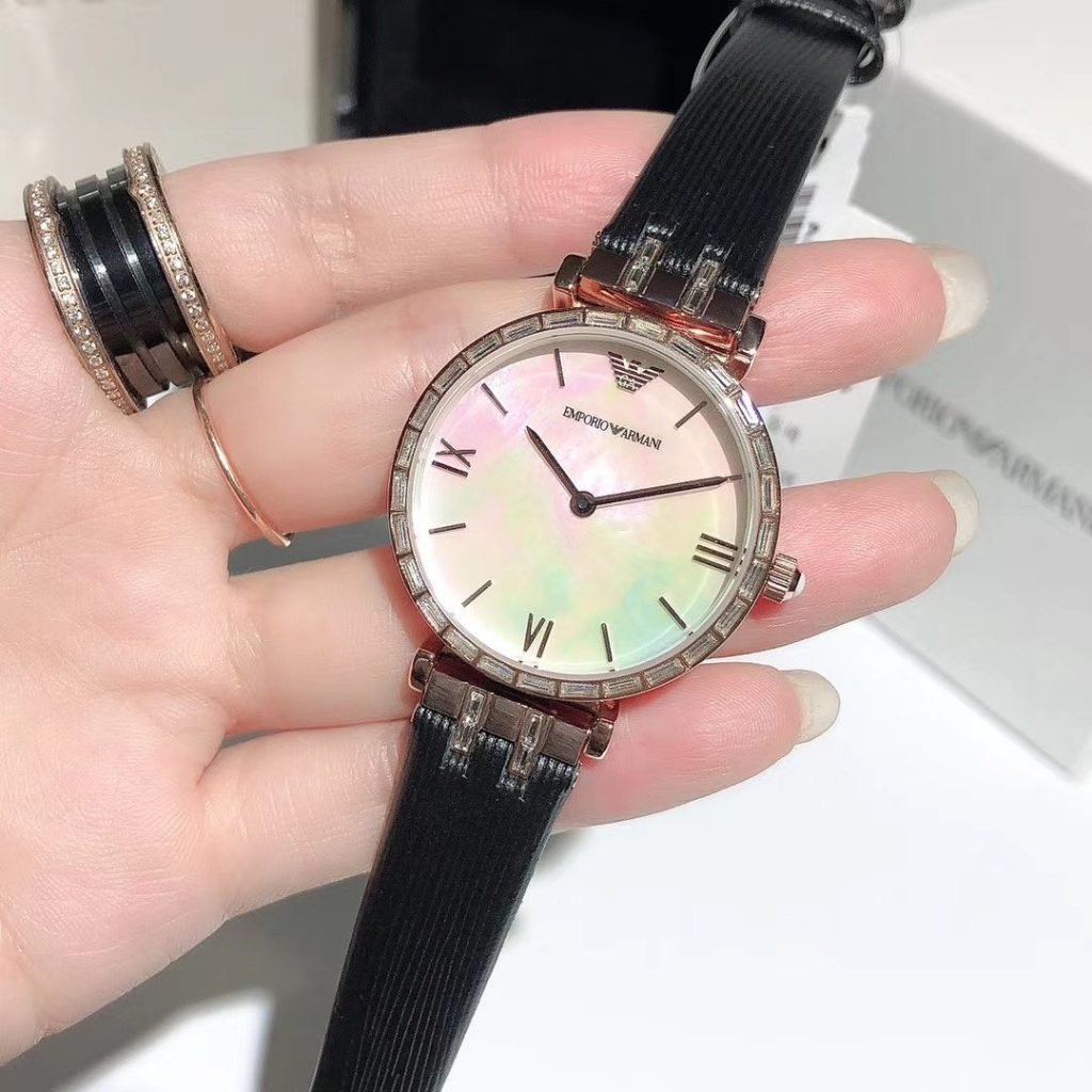 Armani THE Emporio Armani Watch Womens Babys Breath Womens
